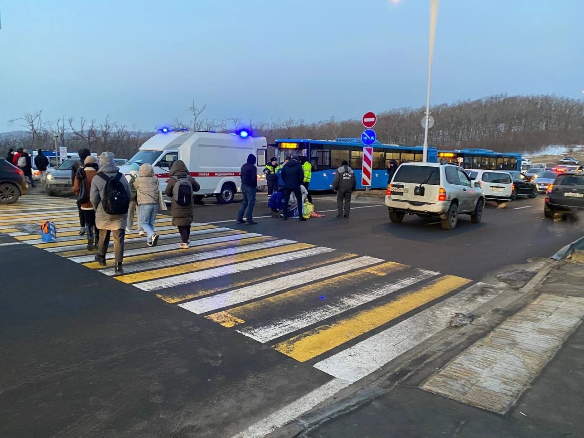 ЧП с девушкой случилось  на Русском острове  во Владивостоке