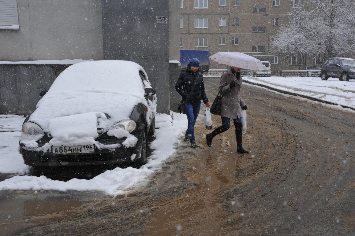 Снег, мокрый снег и дождь пройдут в Приморье