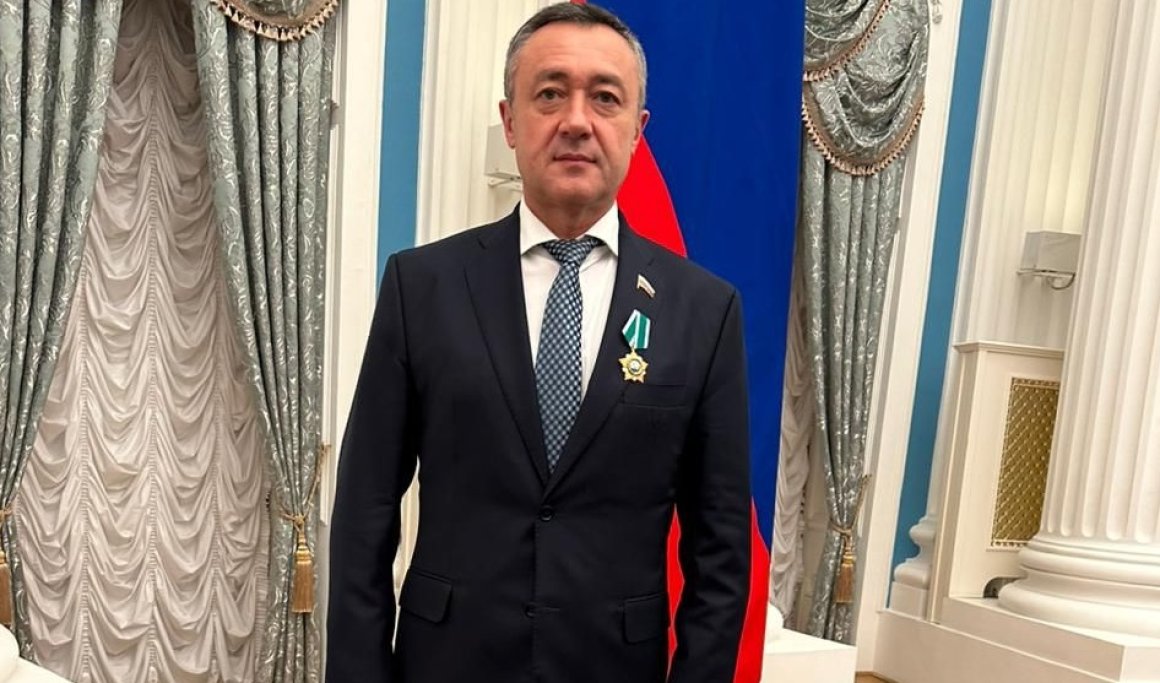 Приморский депутат получил «Орден Дружбы» от президента России Владимира Путина