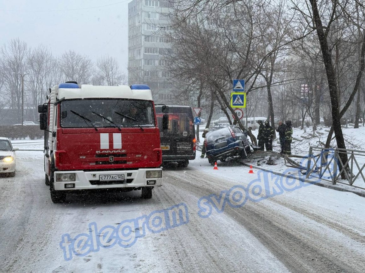 Первые жертвы снегопада появились во Владивостоке
