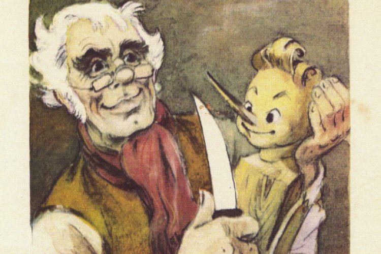 Сказка о приключениях деревянной куклы. Мальчик встречает на своём пути друзей и врагов и учится их различать на собственных ошибках.